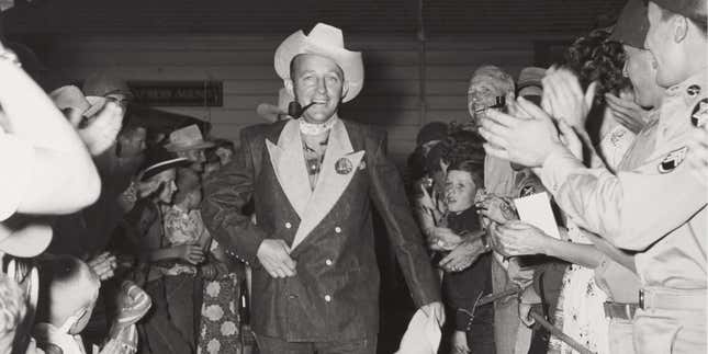 Bing Crosby&#039;s denim tuxedo jacket