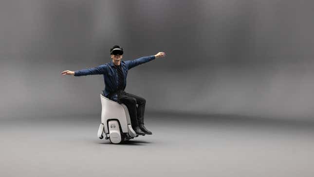 Image for article titled Honda Thinks This Segway for VR Could Be the Future