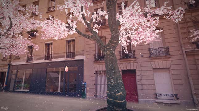 Image for article titled Make cherry blossom trees magically appear in your neighborhood