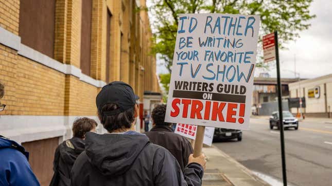 A striking writer