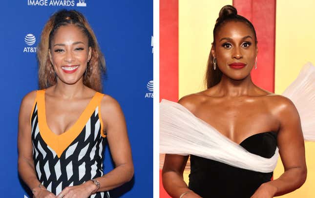 Image for article titled Amanda Seales Finally Explains Beef With Issa Rae to Shannon Sharpe, and the Tea is Hot!