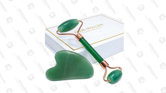 BAIMEI Jade Roller &amp; Gua Sha Set | $15 | Amazon