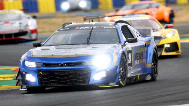 Image for article titled Here&#39;s 17 Minutes Of The Best Footage Of The Garage 56 Camaro At Le Mans