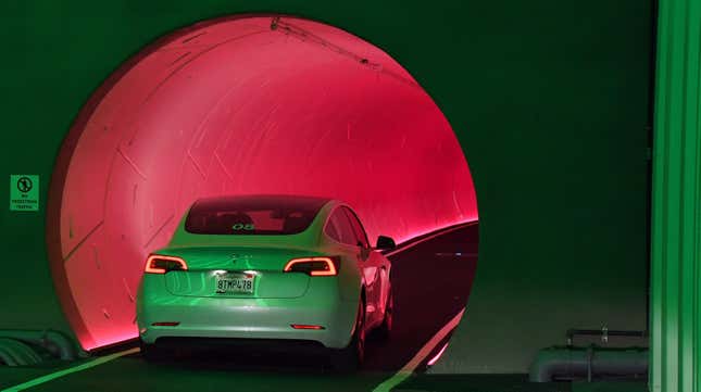 Image for article titled City, County Officials Still Want Elon Musk&#39;s Boring Company to Dig a Tunnel