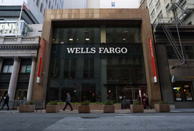 Image for article titled Wells Fargo's handcuffs are off as Fed lifts asset cap imposed in 2018