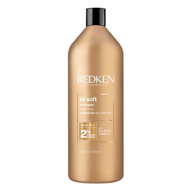 Image for article titled Redken All Soft Shampoo | Moisturizes and Deeply Hydrates| Softens, Now 33% Off