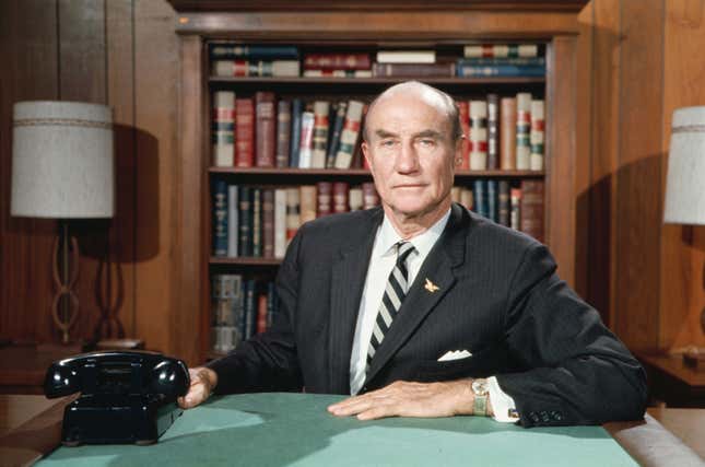 US-Senator Strom Thurmond (Republikaner, South Carolina).