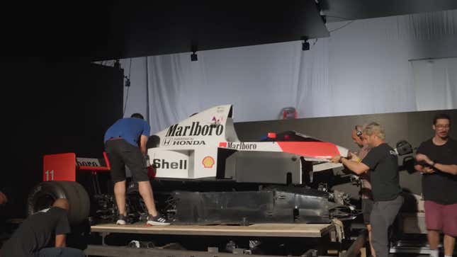 Image for article titled Here&#39;s How Netflix Built 22 Replica F1 Cars For The Senna Miniseries