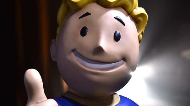 Fallout mascot Vault Boy