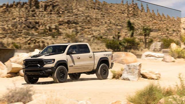 Image for article titled The Ram TRX Sandblast Edition Is $100,000 and...Tan