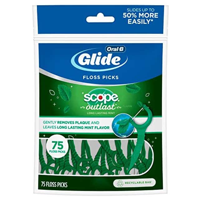 Image for article titled Oral-B Glide Complete Floss Picks, Now 21% Off