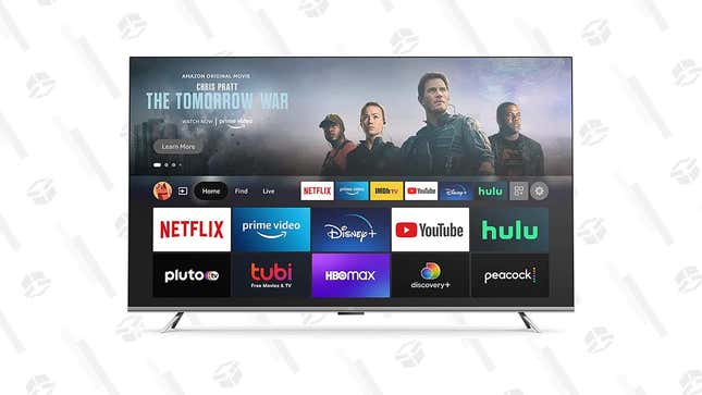 Fire TV 65&quot; Omni Series 4K UHD Smart TV | $500 | Amazon
Fire TV 75&quot; Omni Series 4K UHD Smart TV | $750 | Amazon