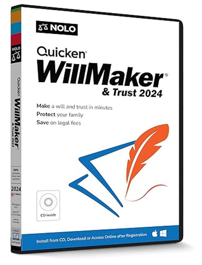 Quicken WillMaker & Trust 2024, Now 32.17 Off