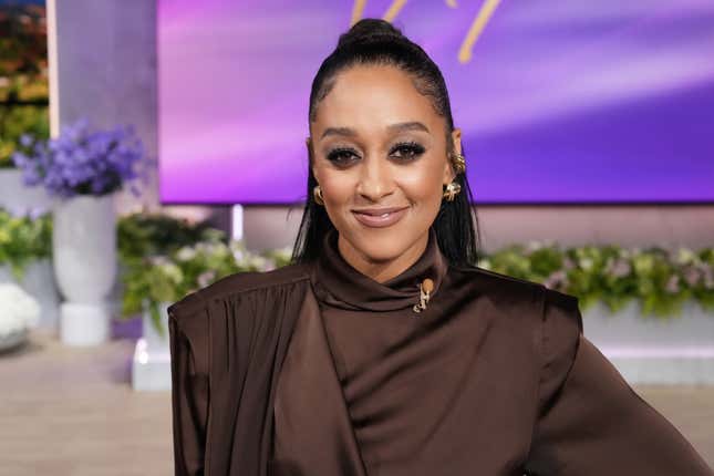 Tia Mowry appears on “The Jennifer Hudson Show” airing on October 11, 2024 in Burbank, California.