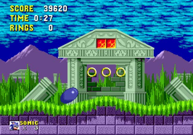 Sonic 1 Spike Bug Fix & Spindash Screenshots and Videos - Kotaku