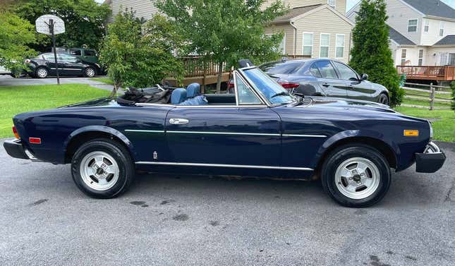 Image for article titled At $9,500, Is This 1981 Fiat Spider 2000 a Vintage Value?