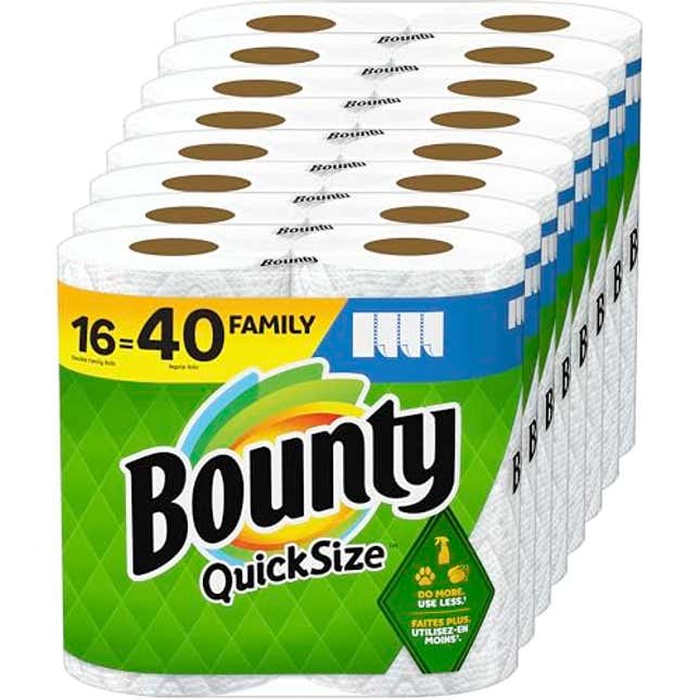 Image for article titled Bounty Paper Towels Quick Size, Now 20% Off