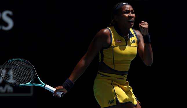 Image for article titled Tennis Star Coco Gauff Flexes Black Girl Magic Like You Won&#39;t Believe In This Video