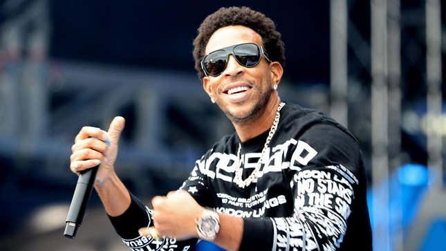 Ludacris performing