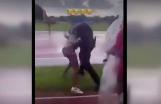 Image for article titled WTH?! Miami Cop Slams Black Teen Girl to the Ground, But What Happened Next is Even More Messed Up