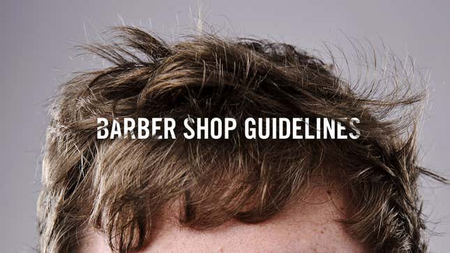How A White Person Gets His Hair Cut In America Today