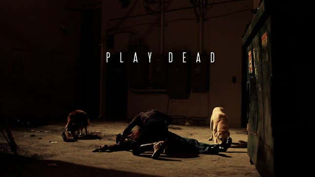 Watch <em>Play Dead</em>, an 18-minute movie about dogs versus zombies