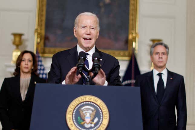 Image for article titled 🌎 Biden pledges support of Israel