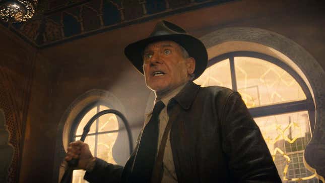 Harrison Ford in Indiana Jones And The Dial Of Destiny.