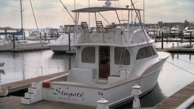 Image for article titled Here&#39;s Your Chance To Buy Tony Soprano’s Boat, &#39;The Stugots’