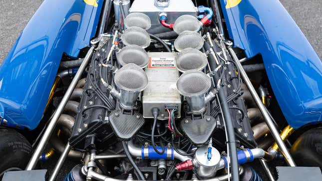 Tyrrell P34 Ford Cosworth DFV engine