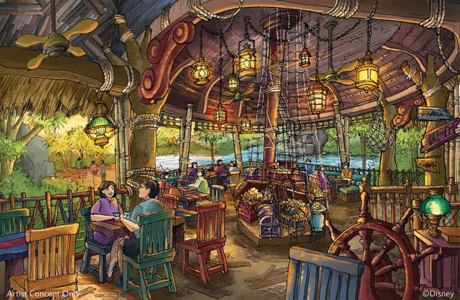 Peter Pan’s Never Land - Lookout Cookout dining