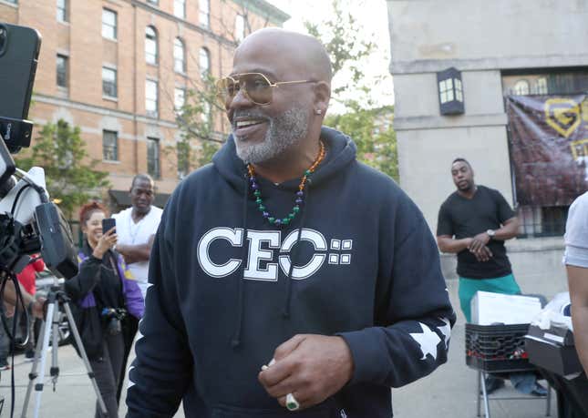 Dame Dash arrives to Stoop Talk on May 17, 2023 in New York City.