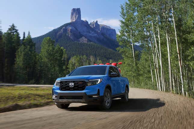 Image for article titled The 2024 Honda Ridgeline TrailSport Is Here To Join The Overlanding Party