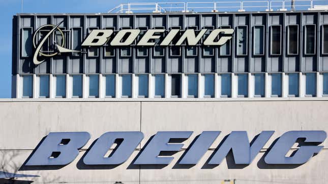 The Boeing logo