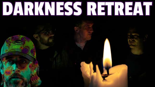 We microdosed Aaron Rodgers' darkness retreat