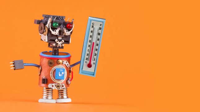 Image for article titled From Fake Drakes to Robo-Weathermen, Here Are the Top AI Stories You Missed This Week