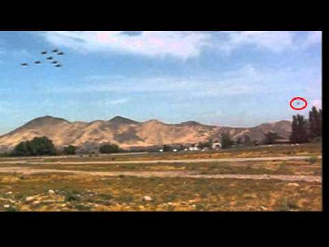 Did A UFO Buzz This Chilean Air Show?
