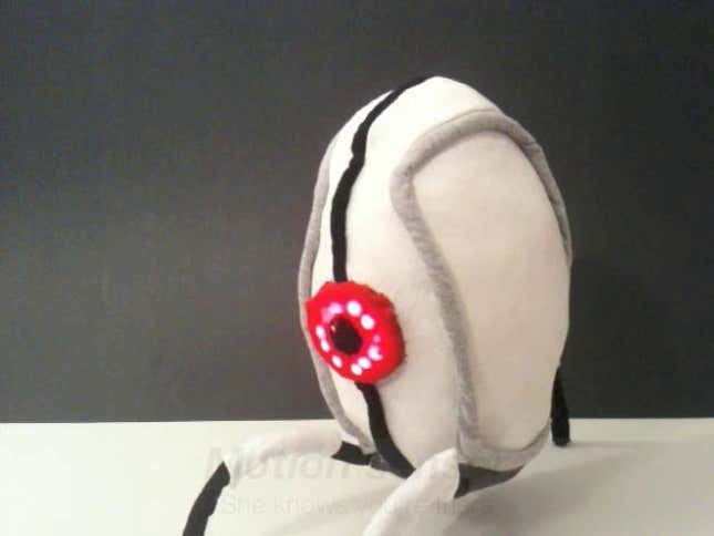 This <em>Portal</em> Turret will Snuggle its way into your Heart