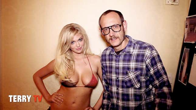 Kate Upton Wears her <i>Sports Illustrated</i> Swimsuit to Dance for Terry Richardson
