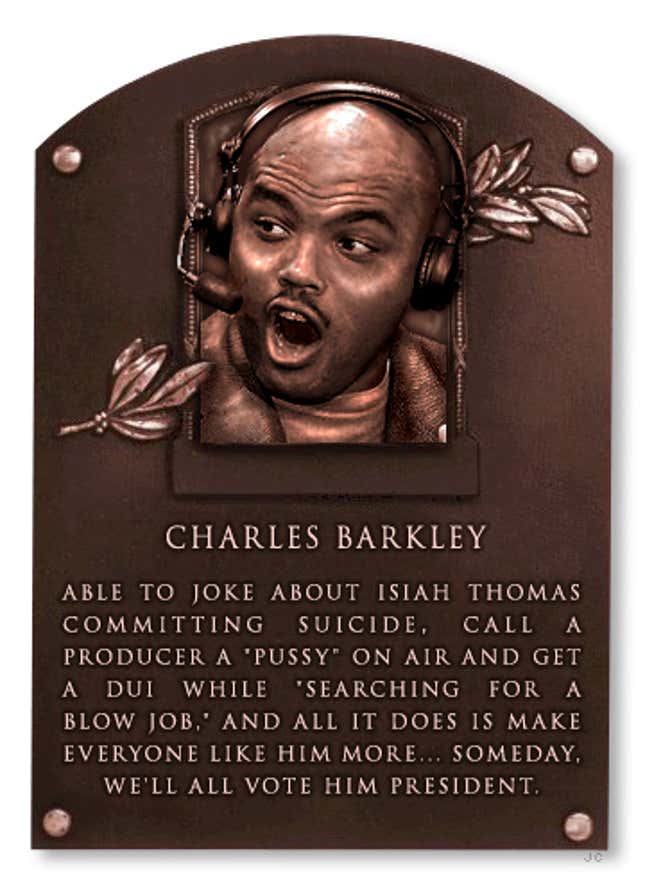 Deadspin Hall Of Fame Inductee: Charles Barkley