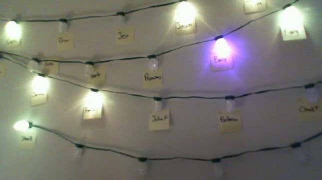 Hack LED Christmas Lights to Serve as IM Indicators