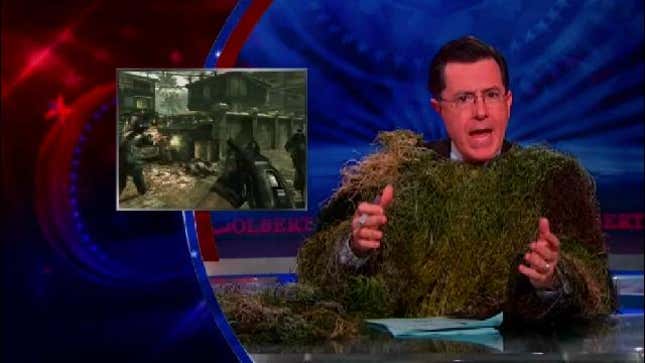 Stephen Colbert Shows How Absurd It Is To Blame Video Games For Violence