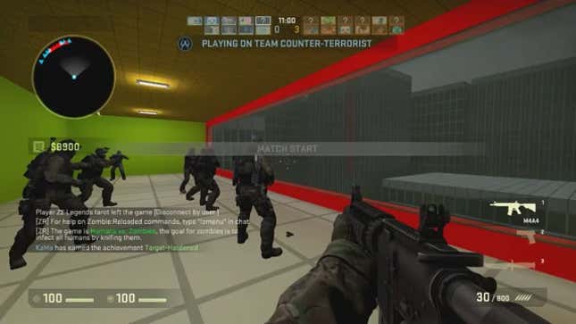 Play <em>Counter-Strike: Global Offensive</em> On A <em>Mirror's Edge</em> Map. With Zombies. And Parkour.