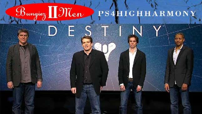 Maybe The Bungie Guys From The PS4 Event Really Should Form A Boy Band