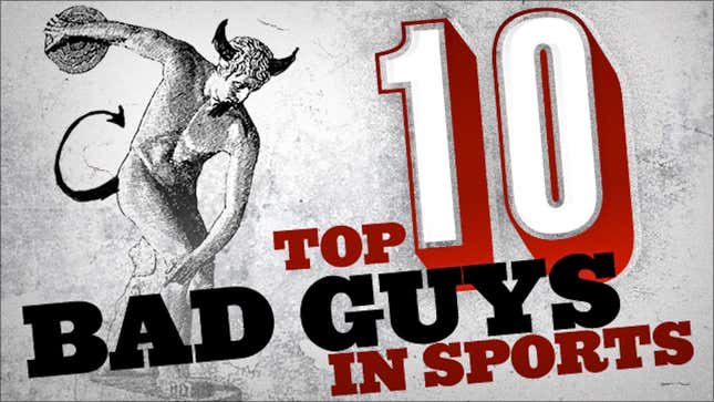 Image for article titled The Worst Men In Sports
