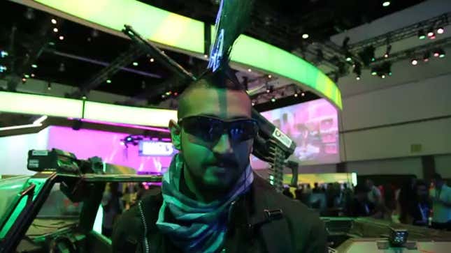 This Guy's <em>Halo 4</em> Mohawk Should Win 'Best Hair of E3'