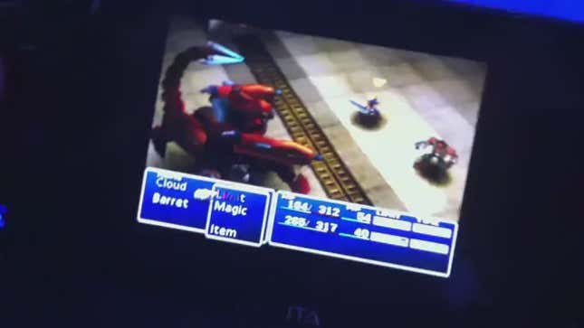 Here's Proof That <em>Final Fantasy VII</em> Will Actually Run On Your Vita