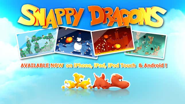 <em>Snappy Dragons</em> Sets the Flick-Based Mobile Destruction Genre on Fire