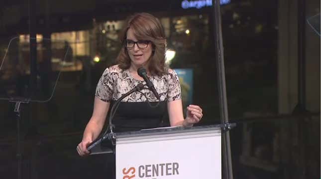 Tina Fey Has Had it Up To Here With 'Grey-Faced Men' Telling Women What Rape Is