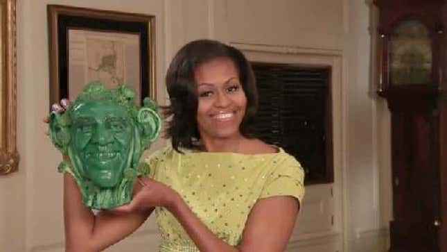 Watch Michelle Obama Present David Letterman's Top 10 and Fall in Love All Over Again